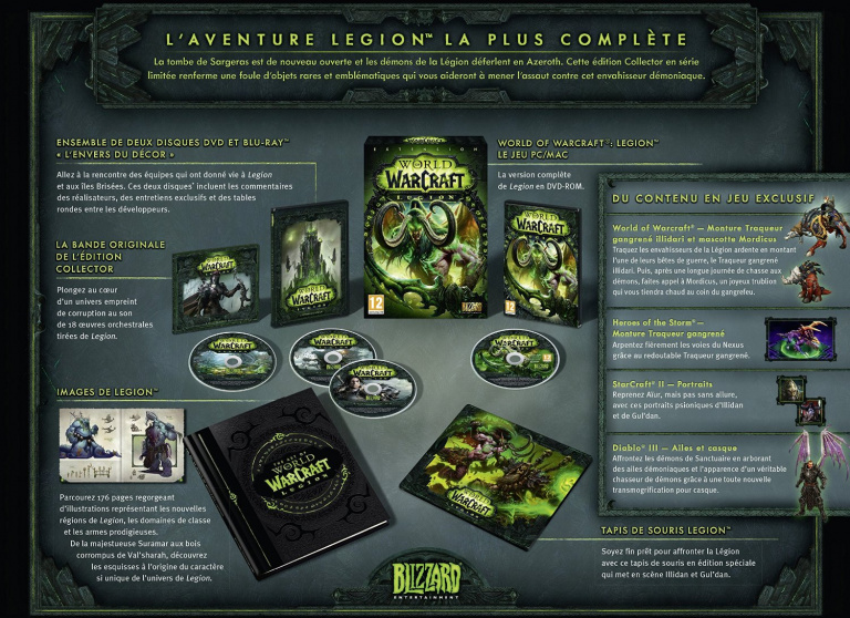  World of Warcraft : Legion - Présentation de l'édition collector