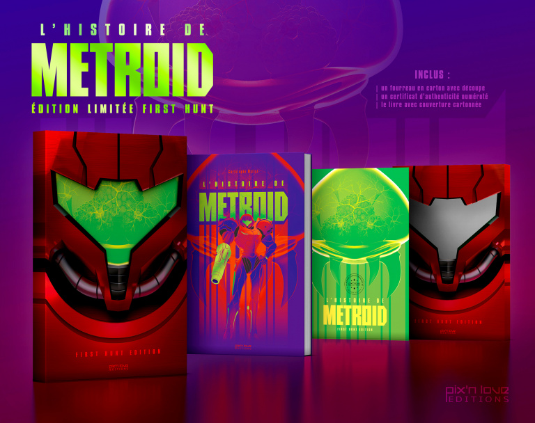 Pix'n Love : Un livre dédié à Metroid pour les 30 ans de la saga