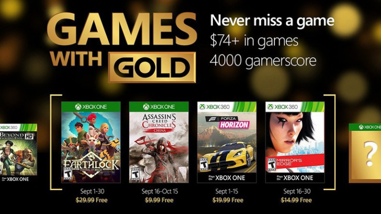 Xbox Live Gold : Assassin's Creed Chronicles China parmi les jeux gratuits de septembre