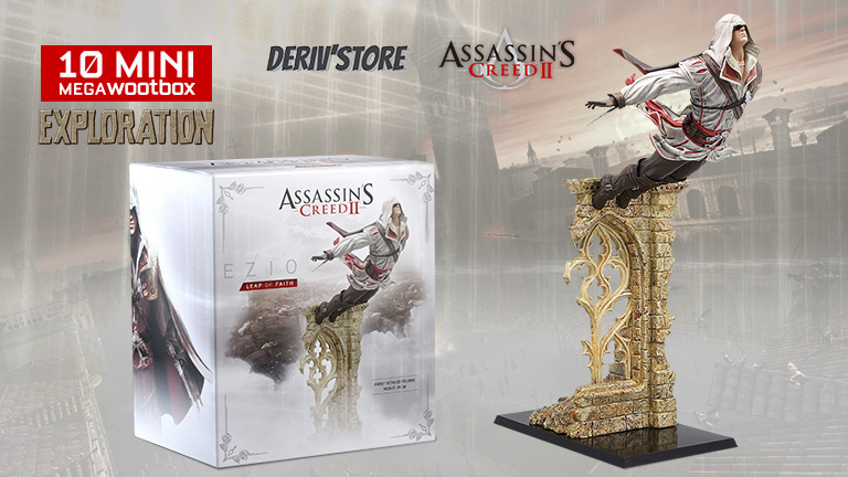 Wootbox : 10 figurines Assassin's Creed II à gagner en vous abonnant à la box de septembre