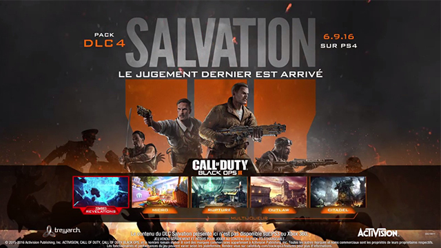 Salvation, le dernier DLC de CoD Black Ops III, trouve une date de sortie