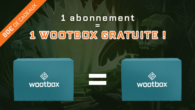 Wootbox : Une box offerte pour tout abonnement !
