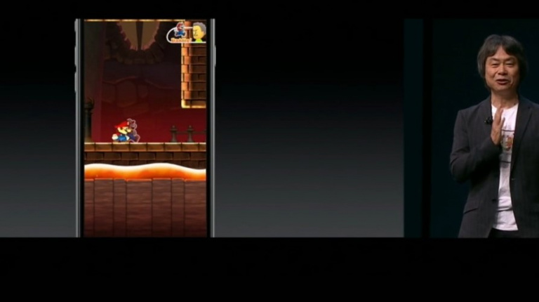 Miyamoto présente Super Mario Run sur iOS