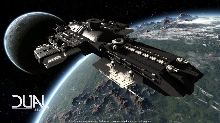 Entre No Man's Sky et Star Citizen : Dual Universe lance sa campagne Kickstarter