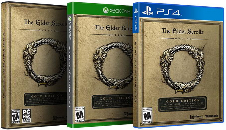 Lancement de The Elder Scrolls Online : Gold Edition