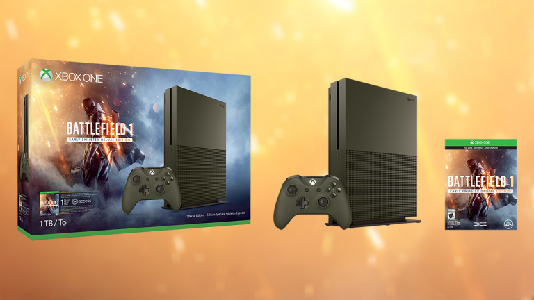 Des bundles Xbox One S Battlefield 1 annoncés