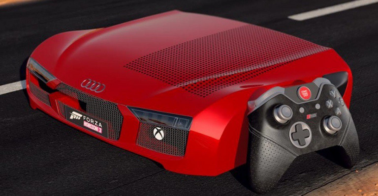 La Xbox One S se met aux couleurs de Forza Horizon 3