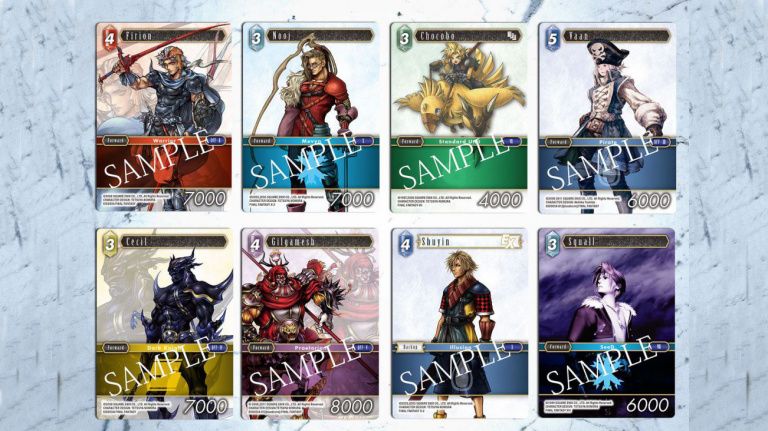 Le jeu de cartes à collectionner Final Fantasy arrive bientôt en Europe