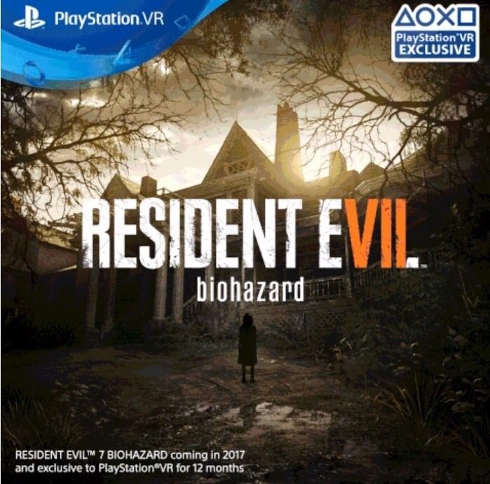 Resident Evil 7 : une exclu temporaire sur PlayStation VR ?