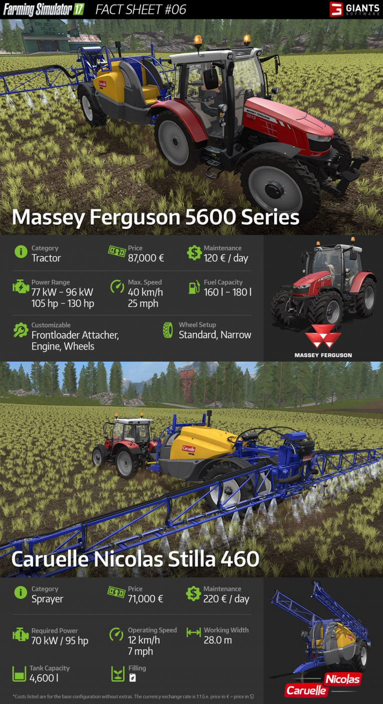 Massey Ferguson 5600 Series + Caruelle Nicolas Stilla 460