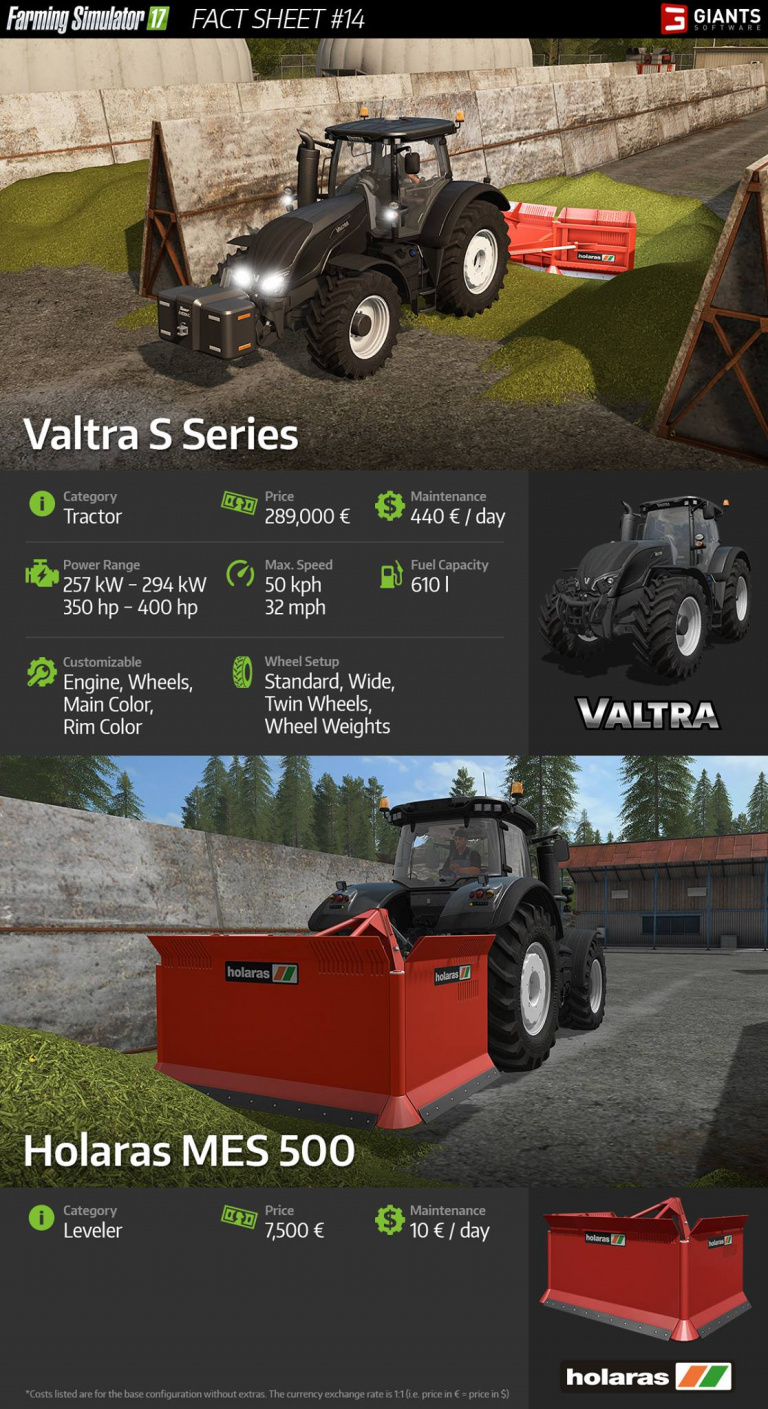 Valtra S Series + Holaras MES 500