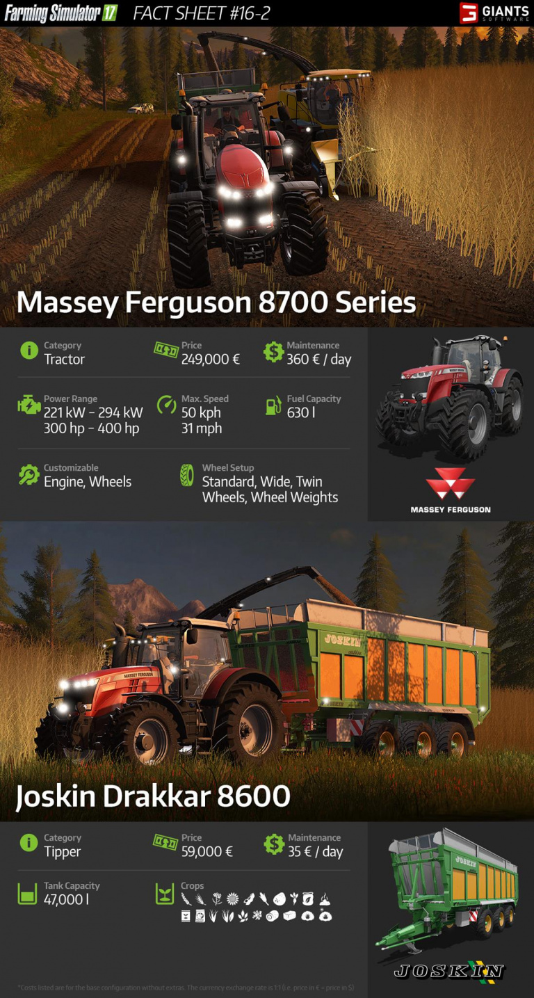 Massey Ferguson 8700 Series + Joskin Drakkar 8600