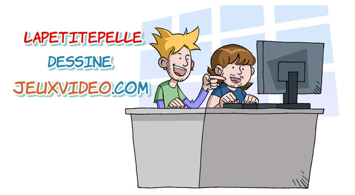 LaPetitePelle dessine Jeuxvideo.com - N°160