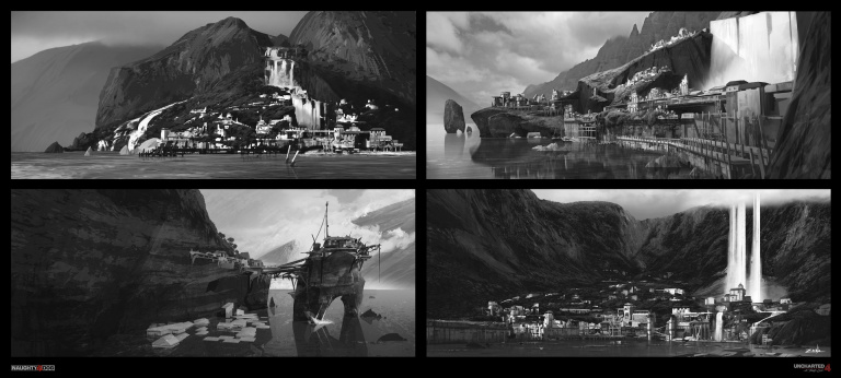 Uncharted 4 : de magnifiques artworks font surface