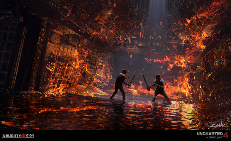 Uncharted 4 : de magnifiques artworks font surface