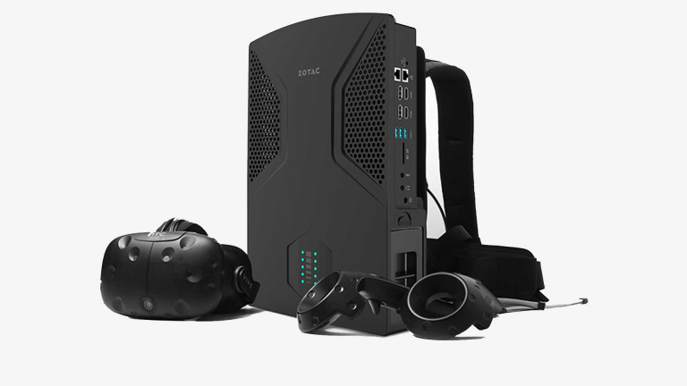 Zotac présente un nouveau sac à dos VR, qui s'installe sur un bureau