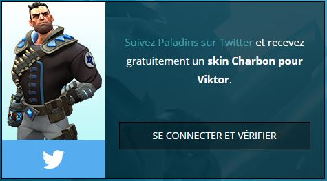 Skin Viktor Charbon gratuit