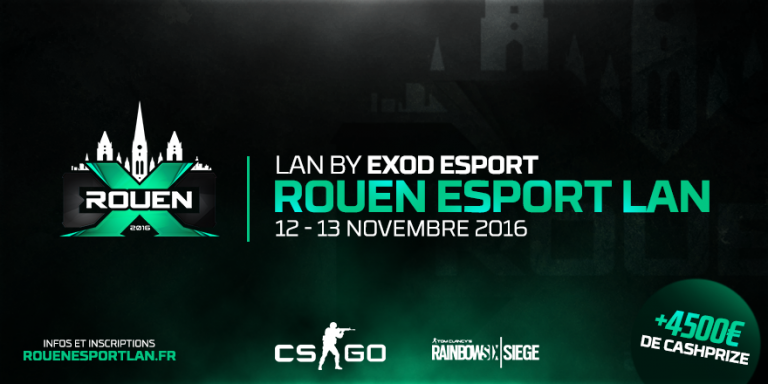La Rouen eSport LAN ce week-end en Normandie