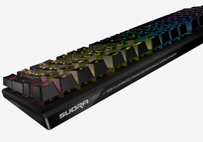 Le clavier Roccat Suora se déclinera dans une version RGB pour la fin d'année
