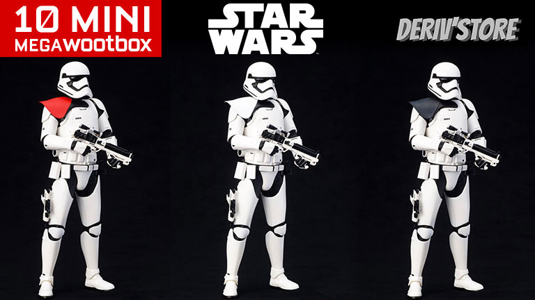 Wootbox : 10 figurines stormtrooper à gagner en vous abonnant à la Box de Décembre