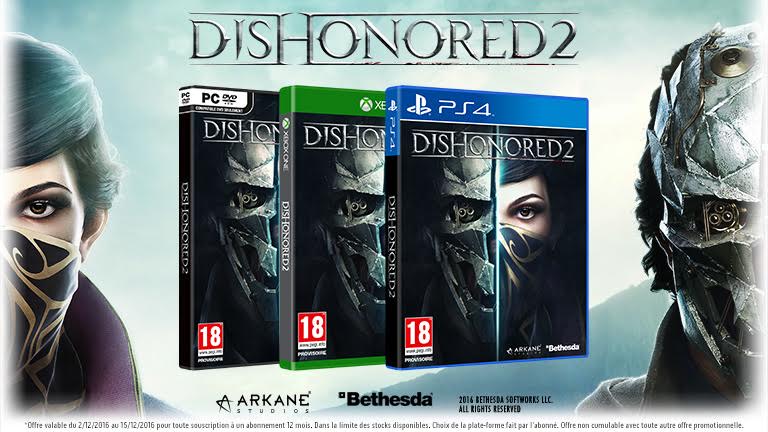 Promo : La Wootbox vous propose Dishonored 2 en offre limité