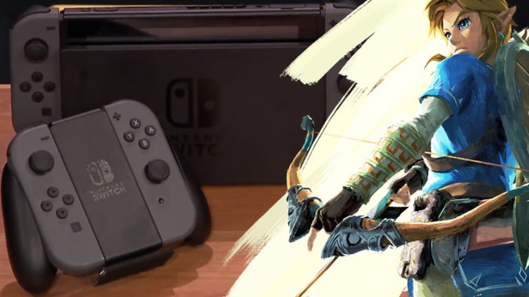 Du gameplay de Zelda: Breath of the Wild sur Nintendo Switch 