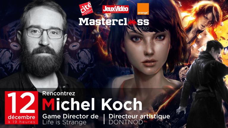 LIVE : Suivez la Masterclass du directeur artistique de DONTNOD, Michel Koch