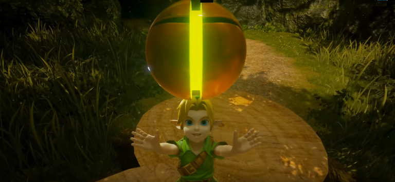Zelda Ocarina of Time : La Forêt Kokiri et l'Arbre Mojo recréés sous Unreal Engine 4