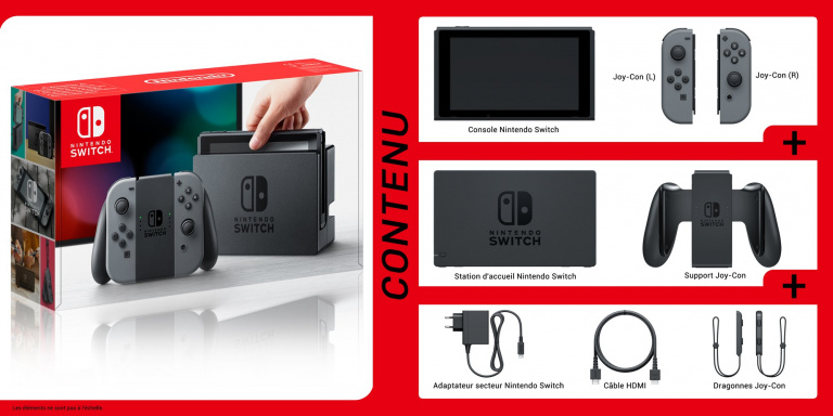 Nintendo Switch : deux packs au lancement