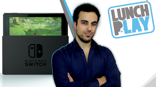 Lunch Play : Panthaa découvre la Nintendo Switch au Grand Palais