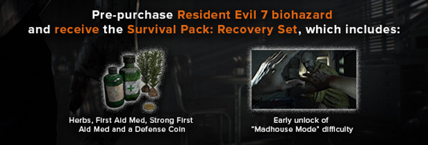 Précommandez Resident Evil 7 au meilleur prix 