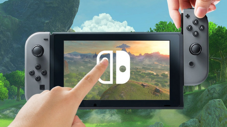 Nintendo Switch : l'écran tactile se montre enfin en action