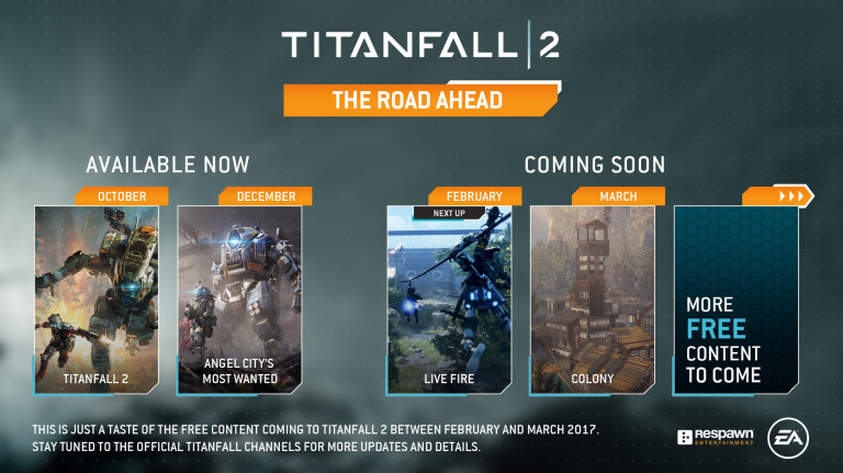 Titanfall 2 : la map "Colony" sera de retour en mars