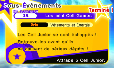 Les mini-Cell Games