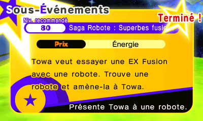 Saga Robote : Superbes fusions