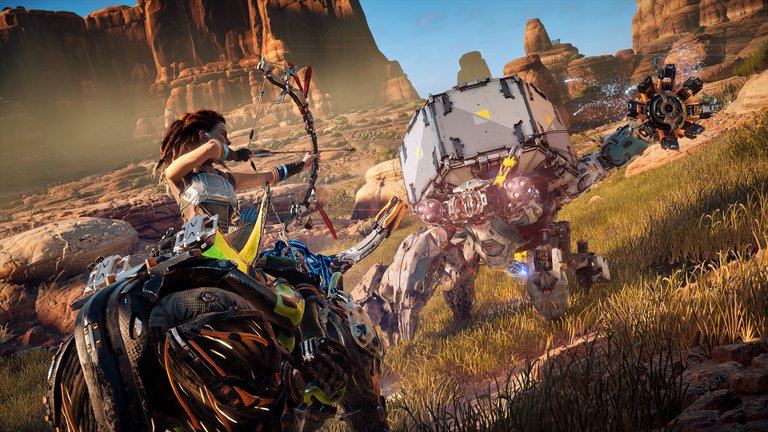 Horizon Zero Dawn : Affrontement contre un dent-de-scie