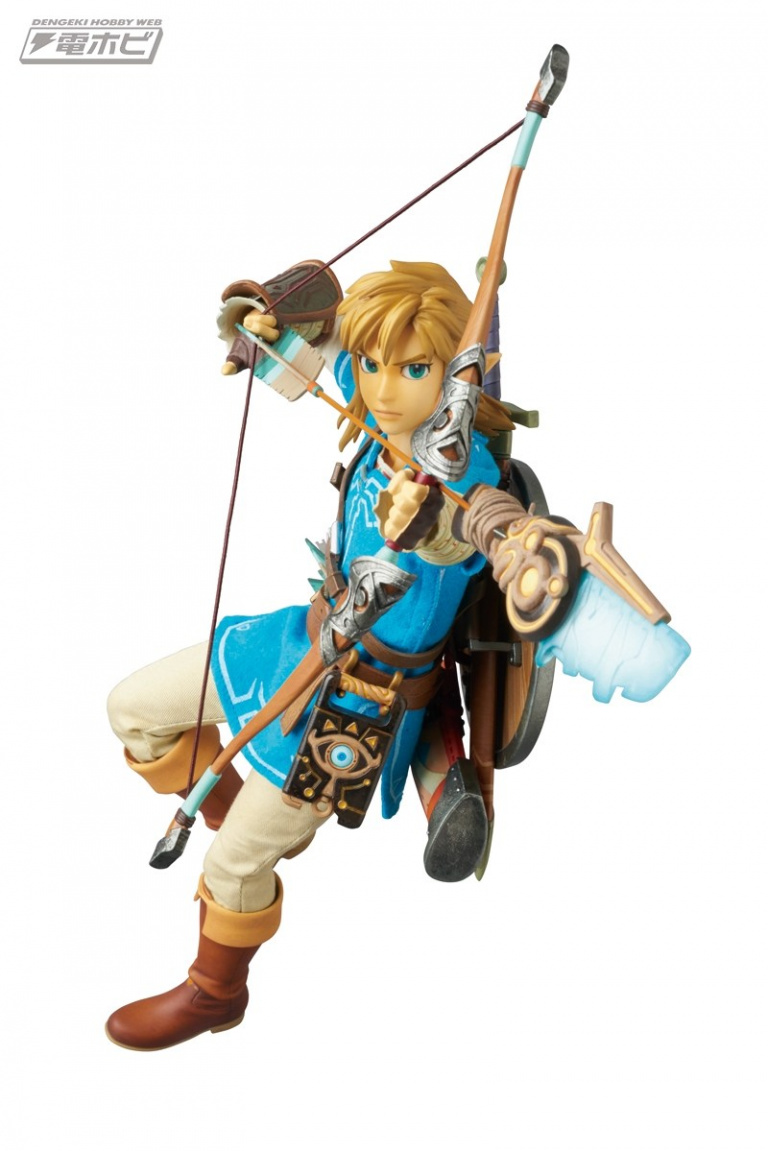 Zelda Breath of the Wild : Trois figurines à l'effigie du héros 