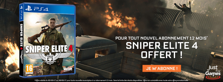 Des promotions sur Origin, Wootbox offre un jeu Sniper Elite 4, Watchdogs 2 en promotion sur Gamesplanet 