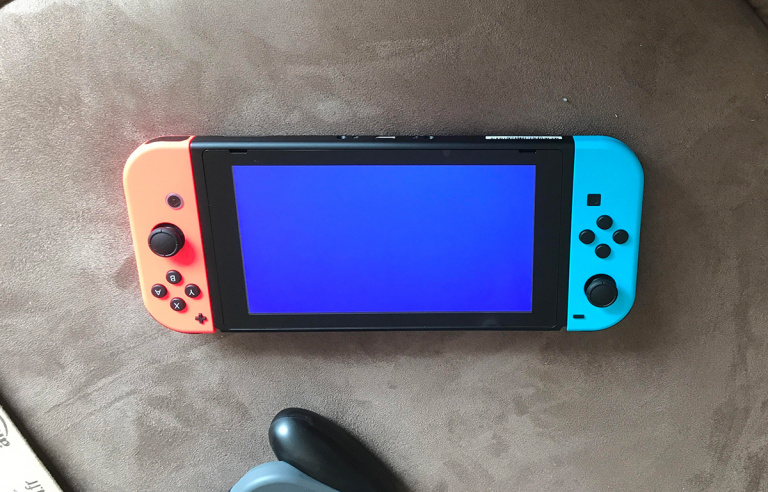 La Nintendo Switch a aussi son écran bleu de la mort