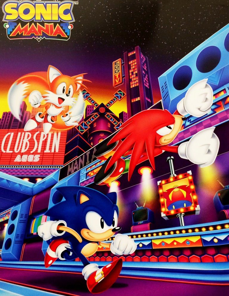Un nouvel artwork nostalgique pour Sonic Mania