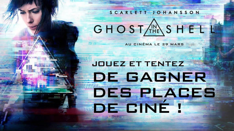 Concours Ghost In The shell : Gagnez vos places pour le film