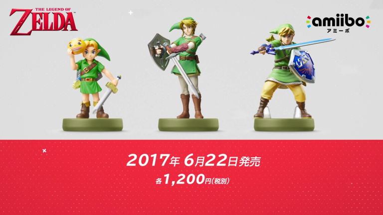 Nintendo présente de nouveaux amiibo Zelda, Cloud, Bayonetta et Corrin
