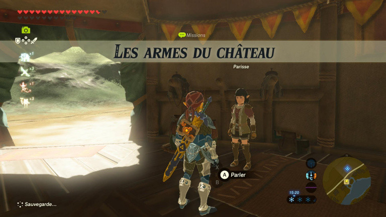Les armes du Château