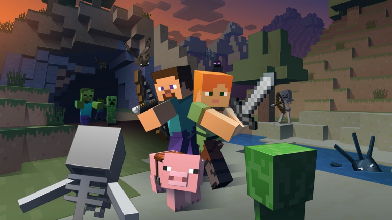 Minecraft : premier extrait de gameplay en coop' sur Nintendo Switch