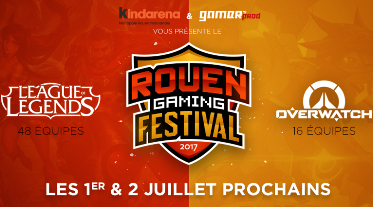Rouen Gaming Festival : 6 nouveaux tournois