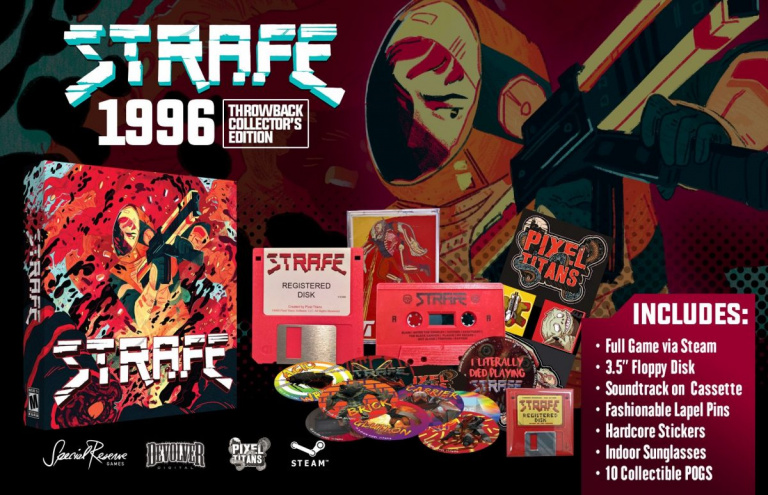 STRAFE : Une édition collector sur PC et PlayStation 4