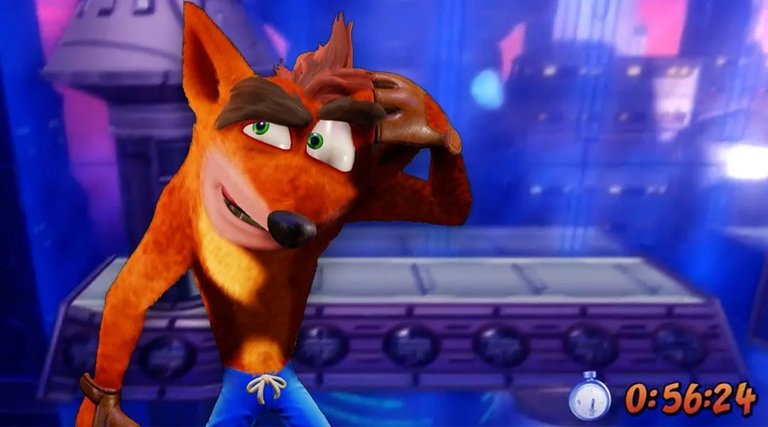 Crash Bandicoot N. Sane Trilogy : Du speedrun sur la map Future Frenzy