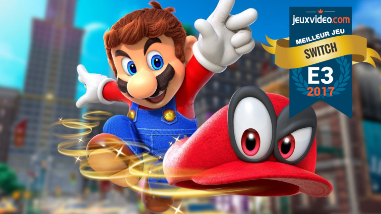 Le meilleur jeu Nintendo Switch - Super Mario Odyssey