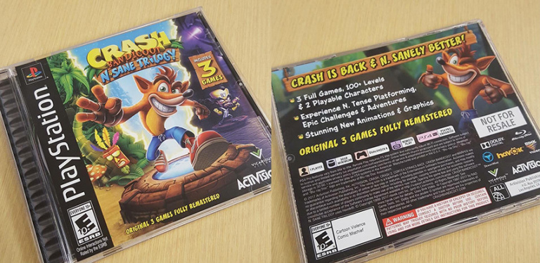Crash Bandicoot N. Sane Trilogy : les employés de Sony reçoivent une copie très rétro