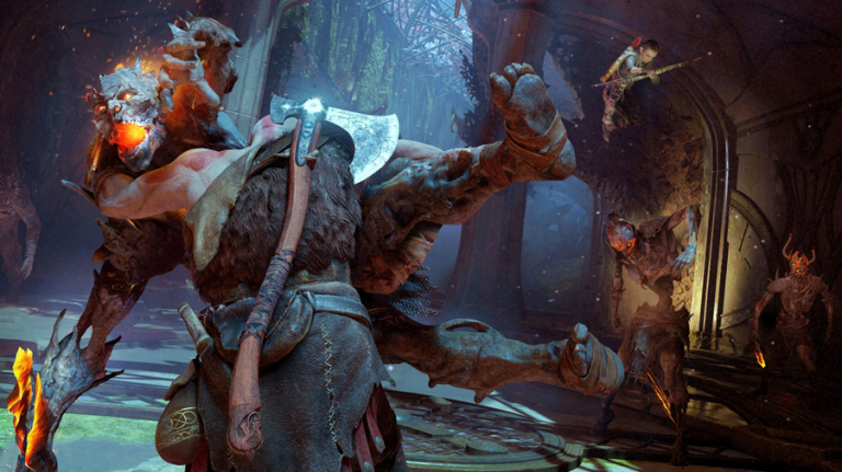 God of War : Kratos et Atreus pourront lancer des attaques en duo
